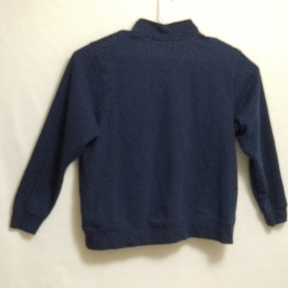 Orvis 1/4 Zip Sweatshirt Blue Cotton Blend XXL - Picture 2 of 6